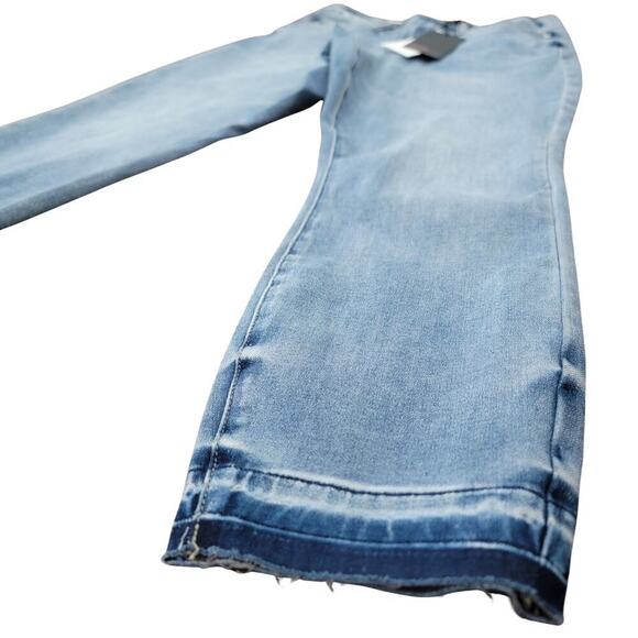 JUDY BLUE Therma Denim Boyfriend Fit High Waist Jeans Womens 3/26 Two Toned - Picture 16 of 16